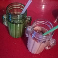 El cooksnap de Rebeca Almodóvar cuando hizo Batido al cacao y matcha.