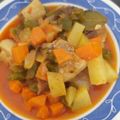 El cooksnap de Luis cuando hizo Guisado de patatas con costillas de cerdo.