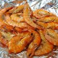 El cooksnap de Rosi Cortina de la Calle cuando hizo Gambas en freidora de aire (sin aceite).
