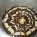 Apeksha sam का कुकस्नैप जब उन्होंने मार्बल केक (ज़ीब्रा केक) (Marvel cake recipe in Hindi) बनाया था।