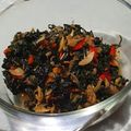 Cooksnap dari Nella Andaryati untuk resep Tumis Daun Pepaya Jepang (Chaya) dengan Teri Nasi