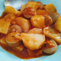 El cooksnap de Menci está cocinando cuando hizo Patatas con salchichas Frankfurt.