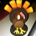 K's cooksnap of when they made Tinklee's Candy Turkeys.