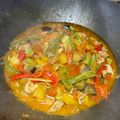 El cooksnap de Carmen Dolores Perdomo León cuando hizo Wok de pollo con calabacín, cebolla y pimiento.