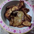 El cooksnap de Elena C cuando hizo Crujientes de piel de patatas.