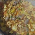El cooksnap de Silvina Teves cuando hizo Buseca de mondongo.