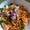 El cooksnap de Pastor cuando hizo Ensalada jugosa de garbanzos en salsa fría.