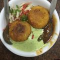 Kiran Joshi's cooksnap of when they made Bread aloo tikki.