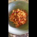 El cooksnap de Lillian Sb cuando hizo Arroz con pimiento y carne picada.