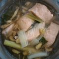 Cooksnap dari Lani_cecil untuk resep Tim Salmon Bawang Putih