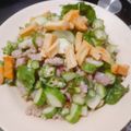 รูป Cooksnap ของ Tunarap เมื่อเขาทำ เมนูลดความอ้วน ยำกระเจี๊ยบ ใส่อกไก่สับ