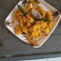 Aarushi Garg's cooksnap of when they made Poha mixture.