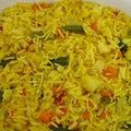 صورة من أميرة في المطبخ، شاركها بعد تجربة وصفة أرز بالخضار واللحم 🥕🍖🌽