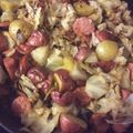 Lynda Shew Branson's cooksnap of when they made Fried Cabbage with Smoked Sausage.