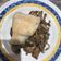 El cooksnap de Carla Vidal cuando hizo Bacalao al horno con setas.