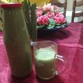 Marcsi Mné Molnár Cooksnap-ja, amikor elkészítette a(z) #Egészségkoktél Epres sóskás almás smoothie receptet.