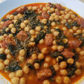 El cooksnap de José Luis cuando hizo Garbanzos guisados con chorizo y espinacas.