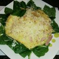 El cooksnap de Zaida TC @alquimiasfood cuando hizo Tortilla francesa de jamón serrano y queso.