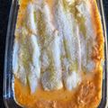 El cooksnap de Mari Carmen Hernández cuando hizo Fletán con cebolla confitada al horno.