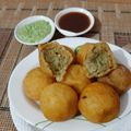 Hiral Pandya Shukla's cooksnap of when they made ફરાળી પેટીસ.