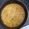 El cooksnap de Gene G. cuando hizo Sopa de espárragos.