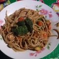 El cooksnap de Pinky Lop Lop cuando hizo Chow Mein Cantones.