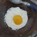 El cooksnap de Sol Y Mar cuando hizo Huevo frito en microondas.