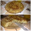 El cooksnap de Miiky cuando hizo Tortilla de papas sin freír con 1 solo huevo.