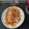El cooksnap de Rafa Vega cuando hizo Paletilla de cerdo asada a la naranja.