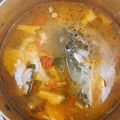 Thuỳ Dương's cooksnap of when they made Canh Chua Măng Nấu Đầu Cá Hồi.