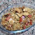 Anuja Mishra का कुकस्नैप जब उन्होंने प्याज टमाटर काले चने की सलाद (pyaz tamatar kale chane ki salad recipe in Hindi) बनाया था।
