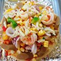 Cooksnap của Phan Bao Van khi họ làm theo món Pizza thịt nguội xúc xích ngô ngọt