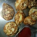 riya singh का कुकस्नैप जब उन्होंने चीज़ सूजी के अप्पे(cheese suji ke appe recipe in hindi) बनाया था।