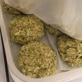 El cooksnap de Cynthia Medina cuando hizo Hamburguesas de Brócoli 🥦 rellenas de queso 🧀.
