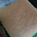 Cooksnap dari fanny trihandayani untuk resep Ogura Pandan a.k.a Bolu Jepang Pandan