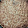El cooksnap de Analia Correa cuando hizo Torta de dulce de leche y coco.