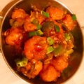 Rashmi Kapil Garg's cooksnap of when they made Gobhi Manchurian.