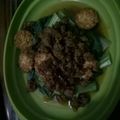 Cooksnap dari Ayu Setiadewi Prasetyo untuk resep Pokcoy siram daging saus tiram
