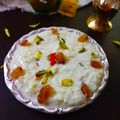 Divya Konduri's cooksnap of when they made Flattened Rice Kheer (Aval Payasam).