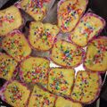 El cooksnap de Rosana Gabriela Greco cuando hizo Muffins de vainilla rellenos con mermelada de damasco🌼.