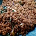 Cooksnap dari Jaka Indoe untuk resep Serundeng kelapa gurih