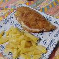 El cooksnap de Amaia Ruiz cuando hizo Pechuga de pollo rellena.