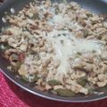 El cooksnap de Luis Nuñez cuando hizo Alambre de pollo.