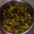 Runta Dutta's cooksnap of when they made উচ্ছে আলু ভাজা (uchche aloo bhaja recipe in Bengali).