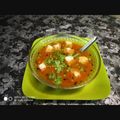 Ila Naik's cooksnap of when they made ટોમેટો સૂપ(Tomato soup recipe in Gujarati).