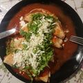 El cooksnap de javier cuando hizo Entomatadas rápidas de requesón al estilo de LuzMa.