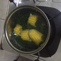 Cooksnap dari BundaGh4n0nk untuk resep Sayur bening Bayam Jagung