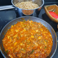 El cooksnap de Esther Pérez cuando hizo Espaguetis a la marinera.