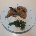 El cooksnap de Martha cuando hizo Pollo con ciruelas.