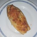 El cooksnap de Ari Rodriguez cuando hizo Berenjena rellena.